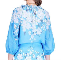 Jade - Dimensional Flowers Top