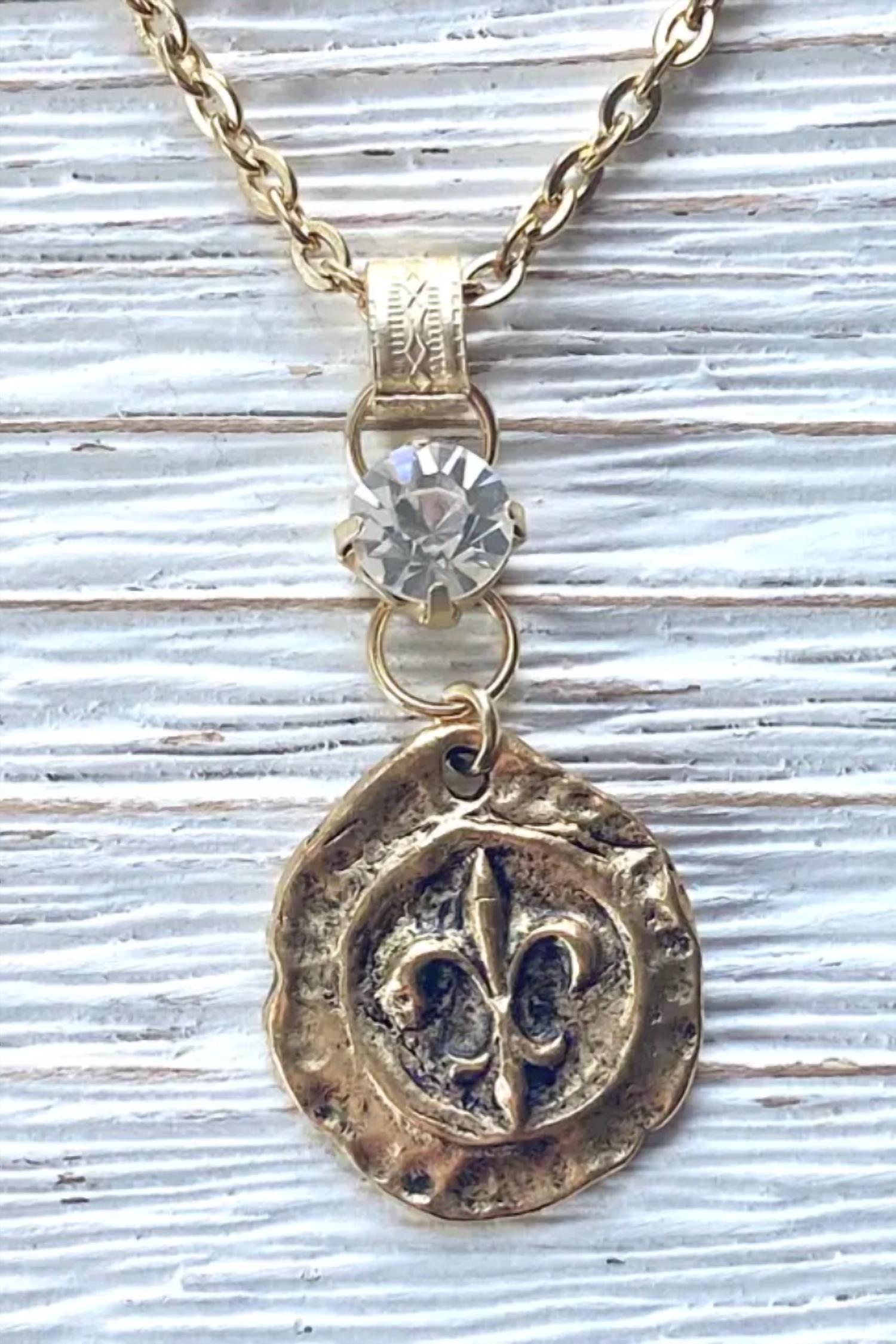 Vb & Co. - Women's Fleur De Lys Necklace