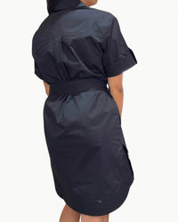 GILNER FARRAR Marlee Mini Dress in black - women's dress - detail view