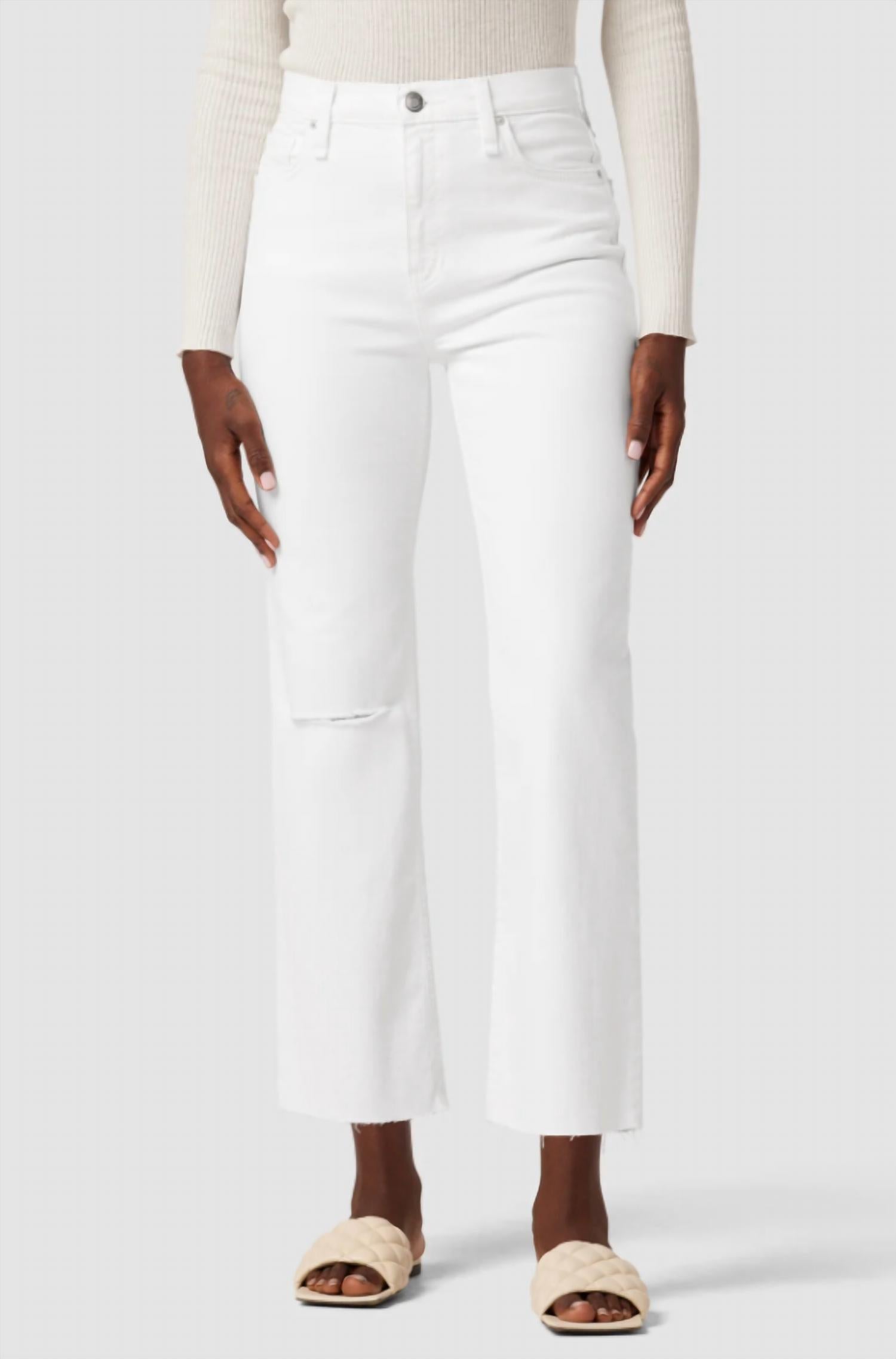 Hudson - Shadow Remi Crop Straight Leg Jeans