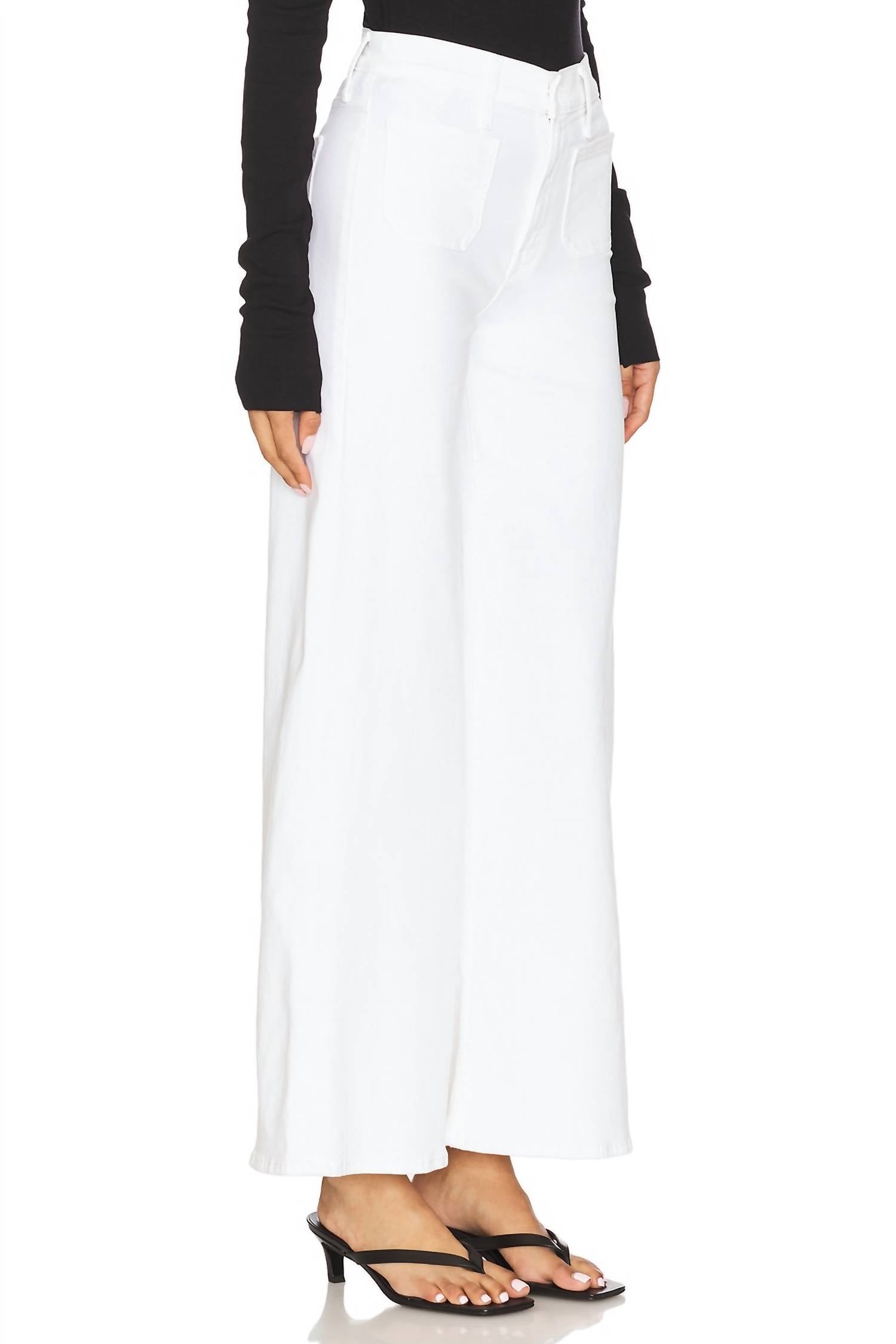 Mother - Lil Patch Pocket Undercover Wide Leg Jeans