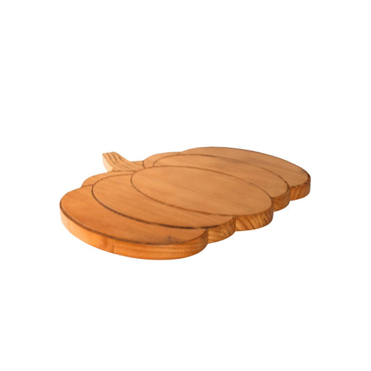 Creative Gifts International - Pumpkin Wood Board - 13.5" x 15"