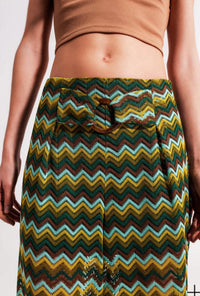 124 Voltaire - Zig Zag Crochet Pant