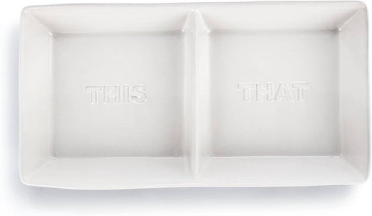 Demdaco - This That Divided Serving Dish