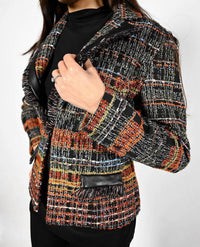 Frank Lyman - Textured Tweed Jacket Shirt