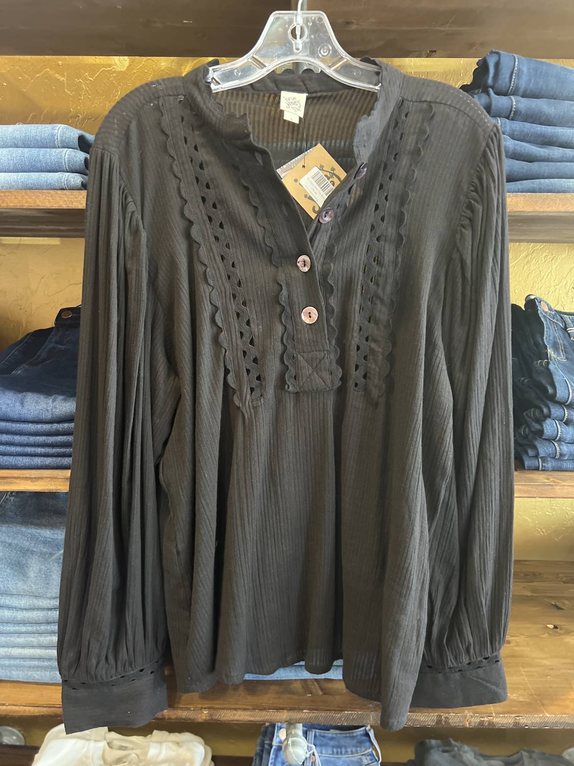 Ivy Jane - rik rak trim top