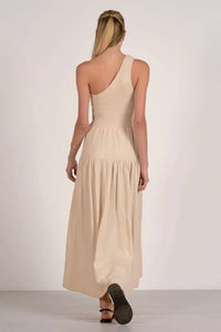 Elan - Gracie One Shoulder Midi Dress