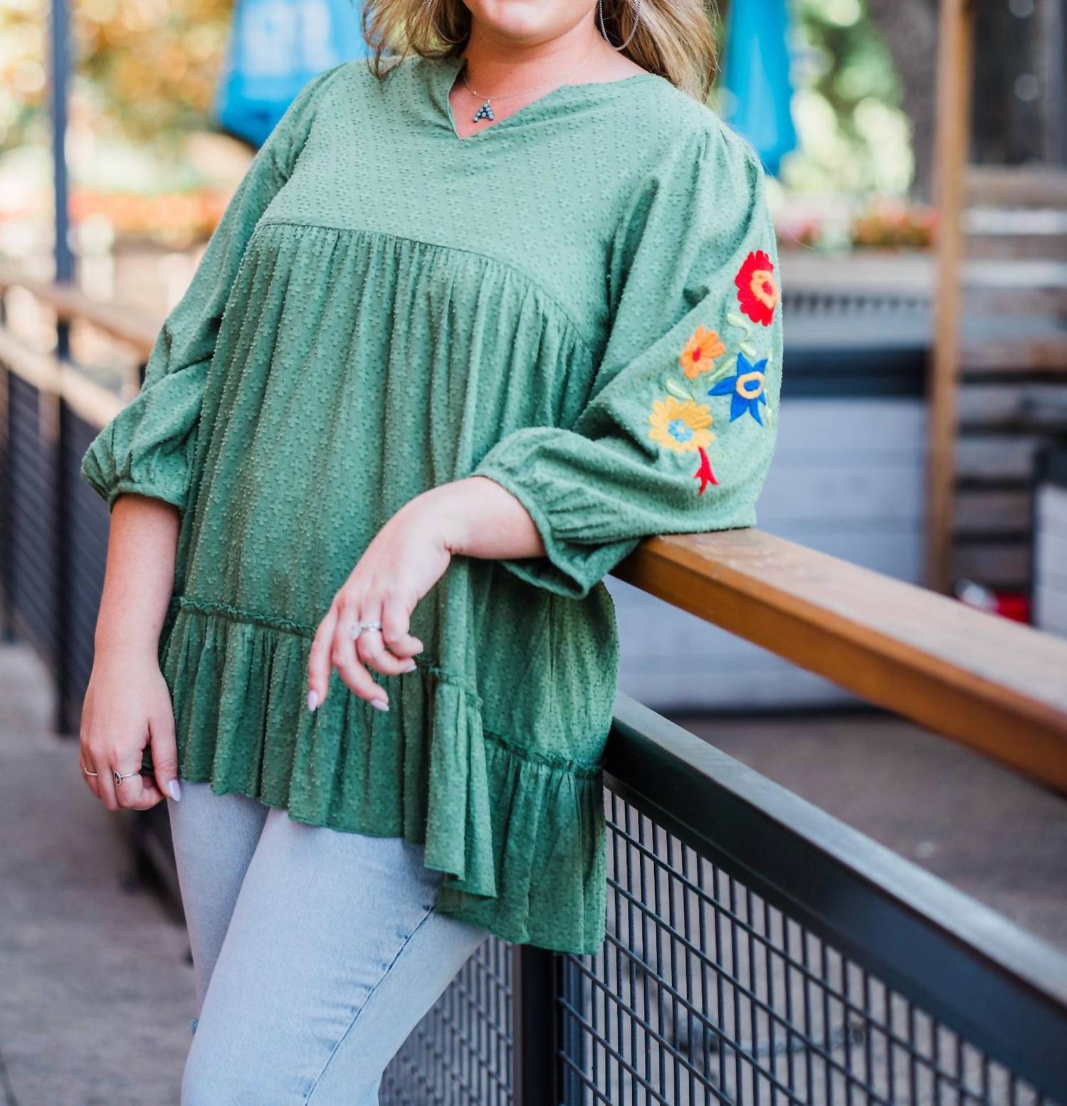 Layerz Clothing - Colette Peplum Top