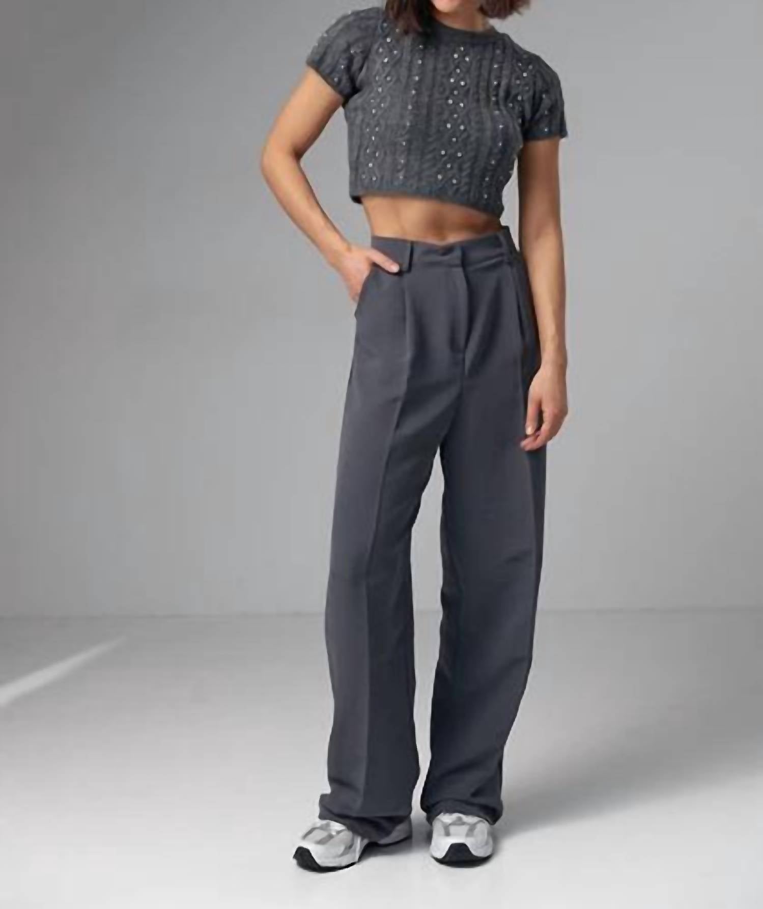 Sundayup - SIMONE BEADED SWEATER TOP