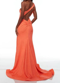 Alyce Paris - Glitter Jersey Fit and Flare Dress