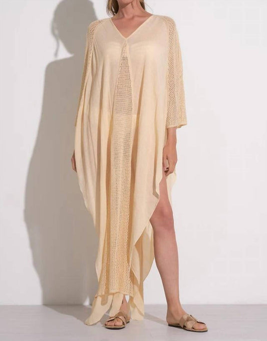 Elan - Lisbon Poncho One Size Maxi Cover Up