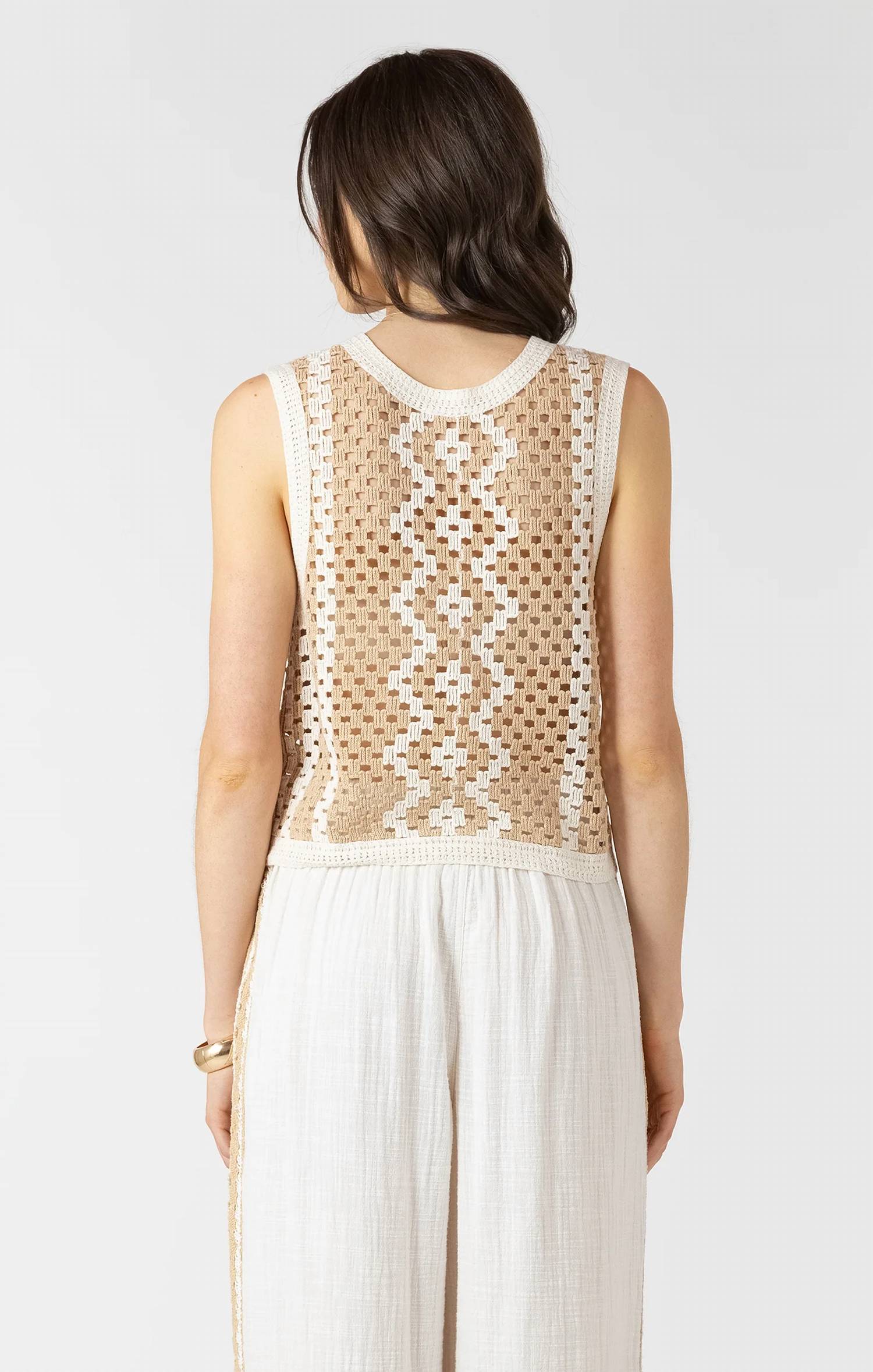 Dex - Naturally Chic Crochet Top