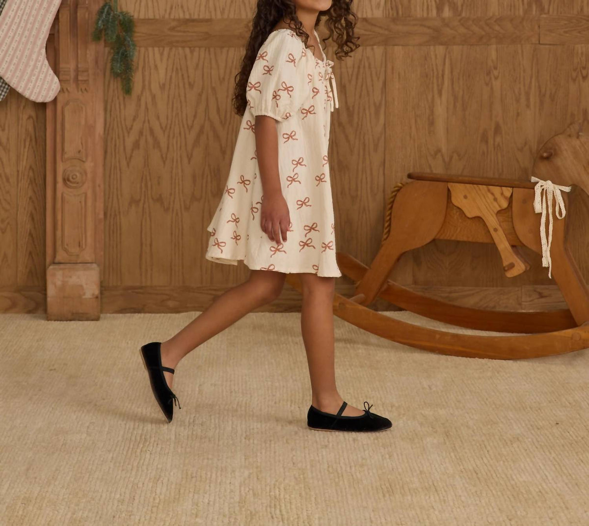 Rylee + Cru - Girls Bows Sabrina Mini Dress