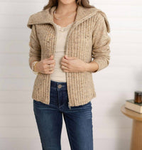 Mystree - Freckled Yarn Sweater Cardigan