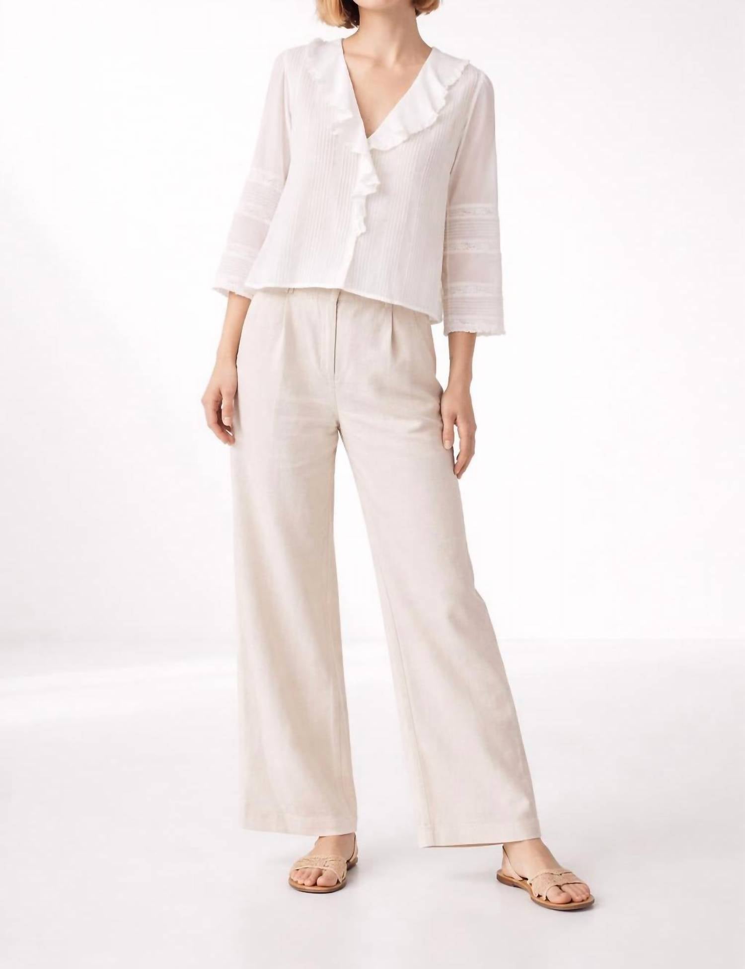 Dôen - Huguette V-neck Top