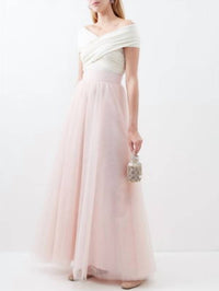 Zimmermann - High-rise Tulle Maxi Skirt