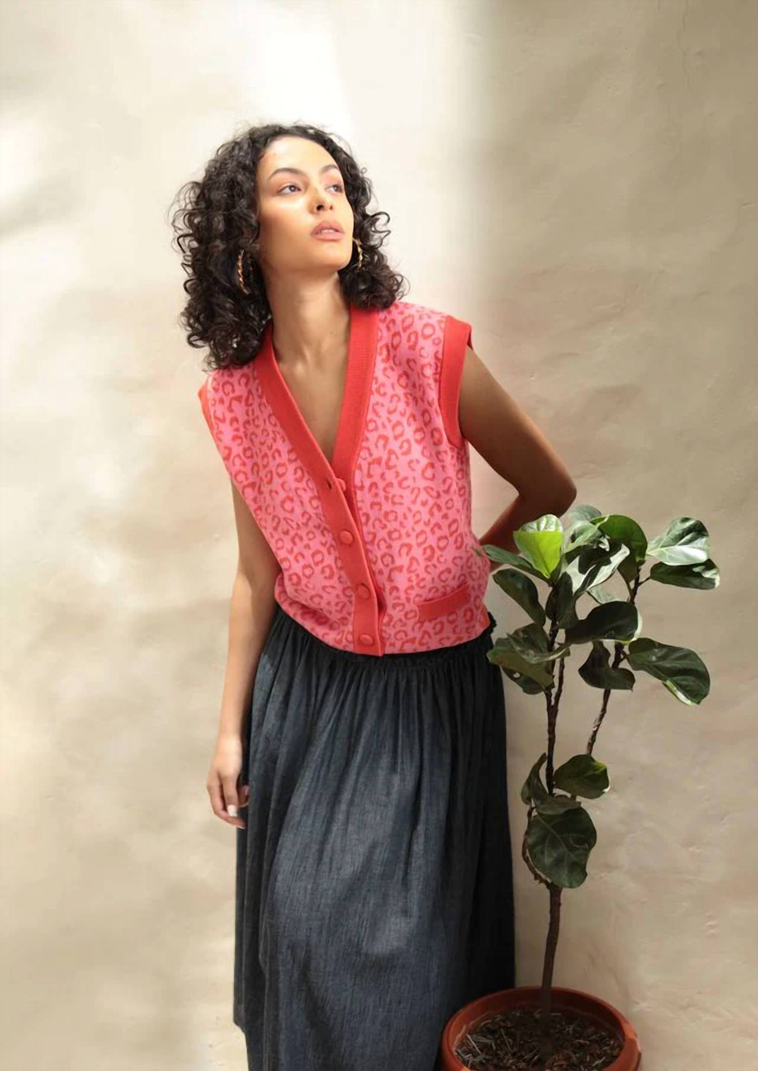 Emily Lovelock - Nina Cardigan Vest