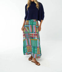 Briton Court - Fall Plaid Tiffany Skirt