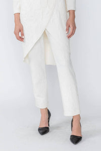 Ic Collection - Women's Waist Elastic Slim Fit Pants