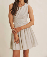 In February - Seaside Breeze Mini Dress