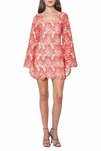 Adelyn Rae - Regina Scallop Mini Dress