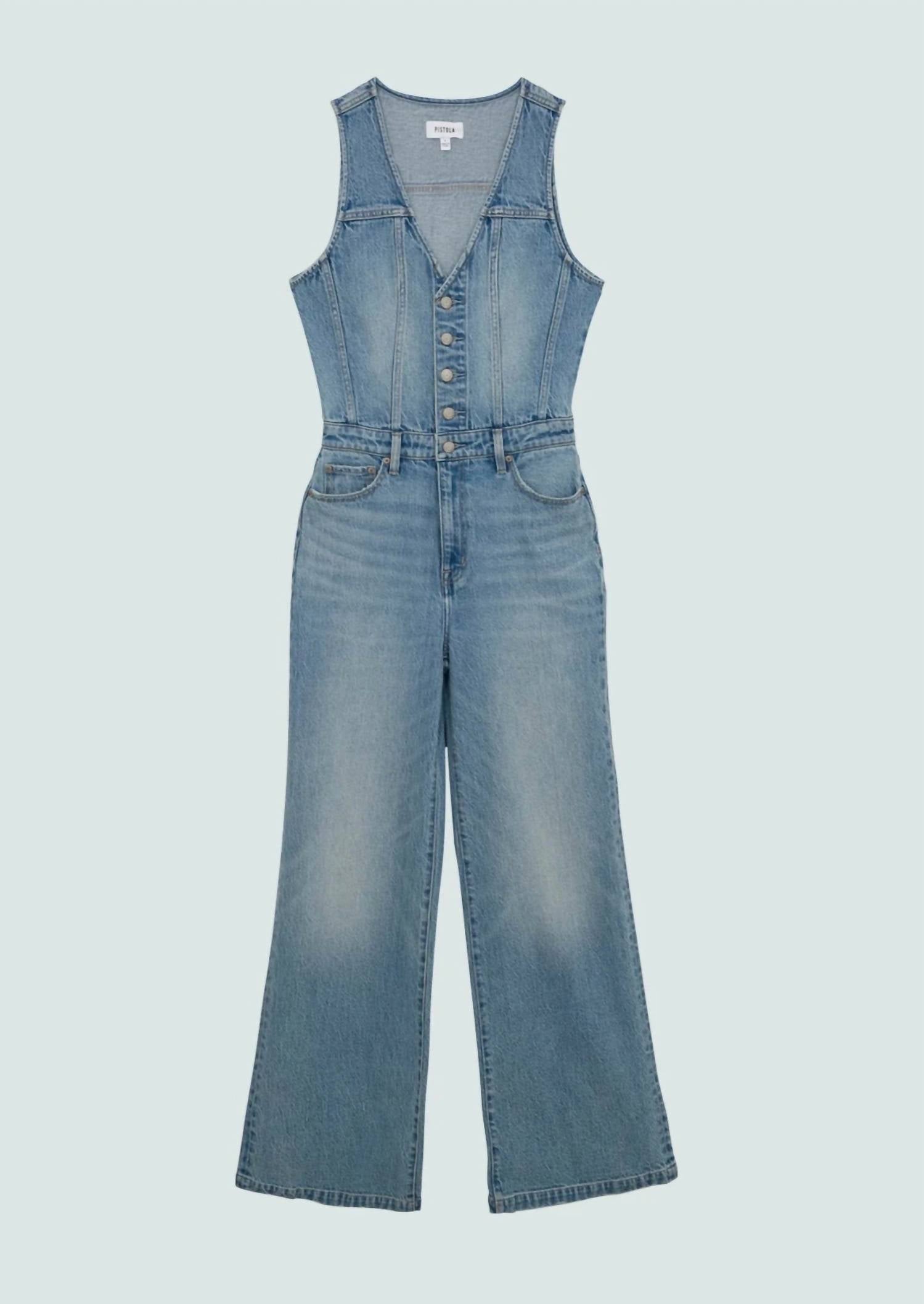 Pistola - Aria Denim Jumpsuit