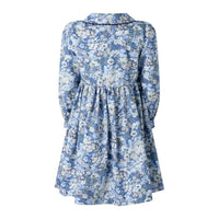 Rachel Riley - Button Front Floral Print Dress