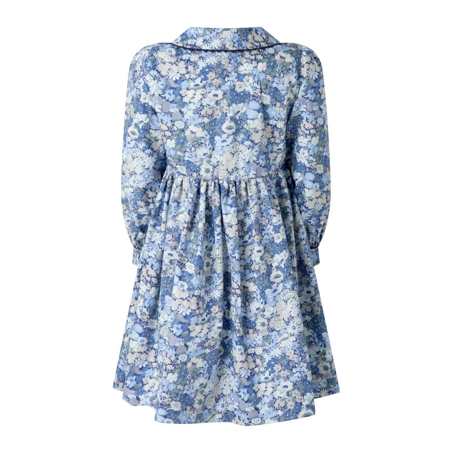 Rachel Riley - Button Front Floral Print Dress
