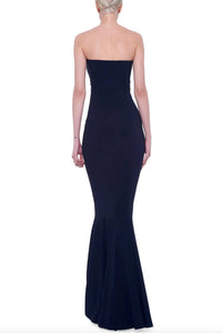 Norma Kamali - Strapless Fishtail Gown