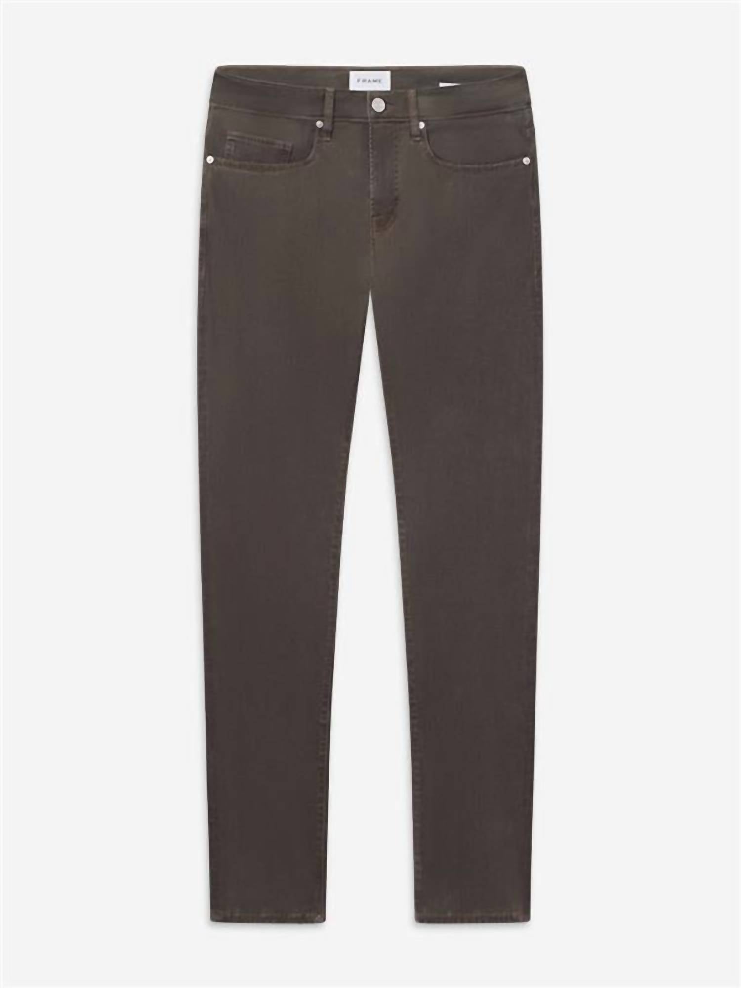 Frame - L'homme Slim Brushed Twill Jeans