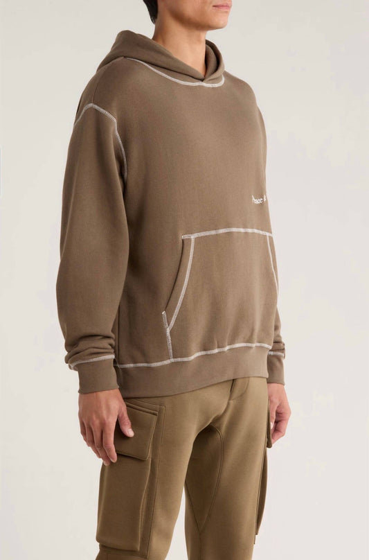 Museum Of Peace & Quiet - Wavy Logo Stitch Hoodie