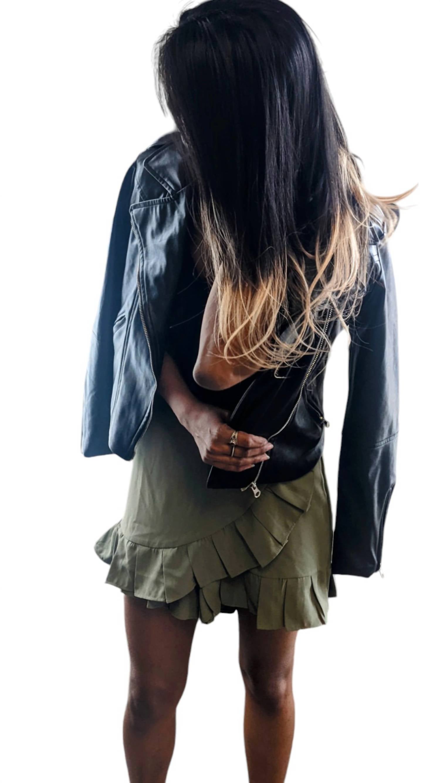 Rebels - Such A Flirt Sage Wrap Skort