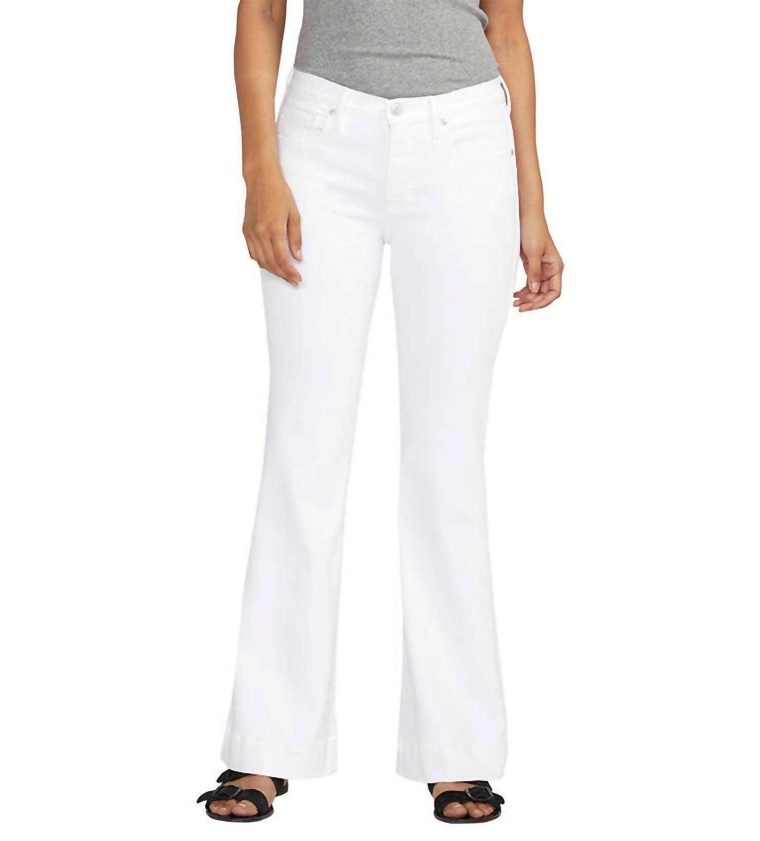 Jag - Kait Mid Rise Flare Jean