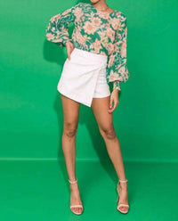 Flying Tomato - Printed Woven Top