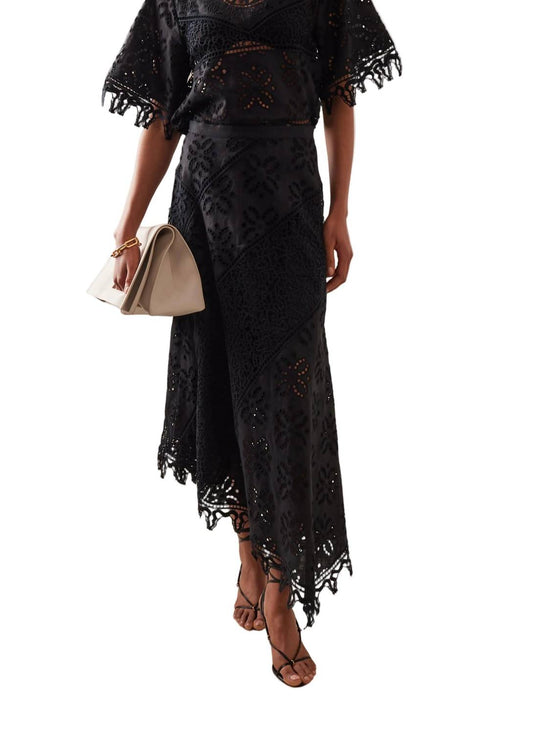 Ulla Johnson - Solara Eyelet-lace Maxi Skirt