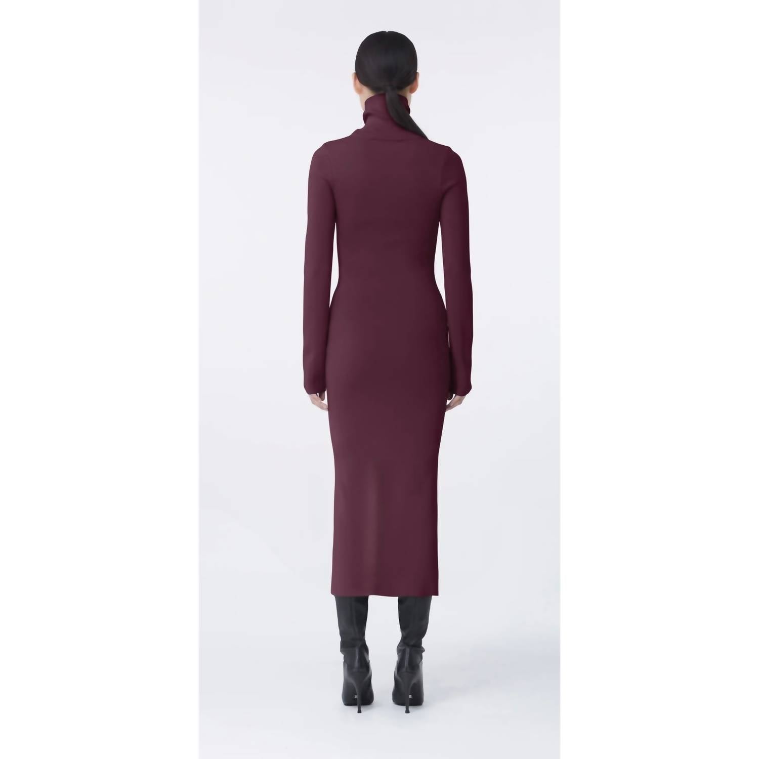 Gauge 81 - Suno Long Sleeve Cut Out Midi Dress