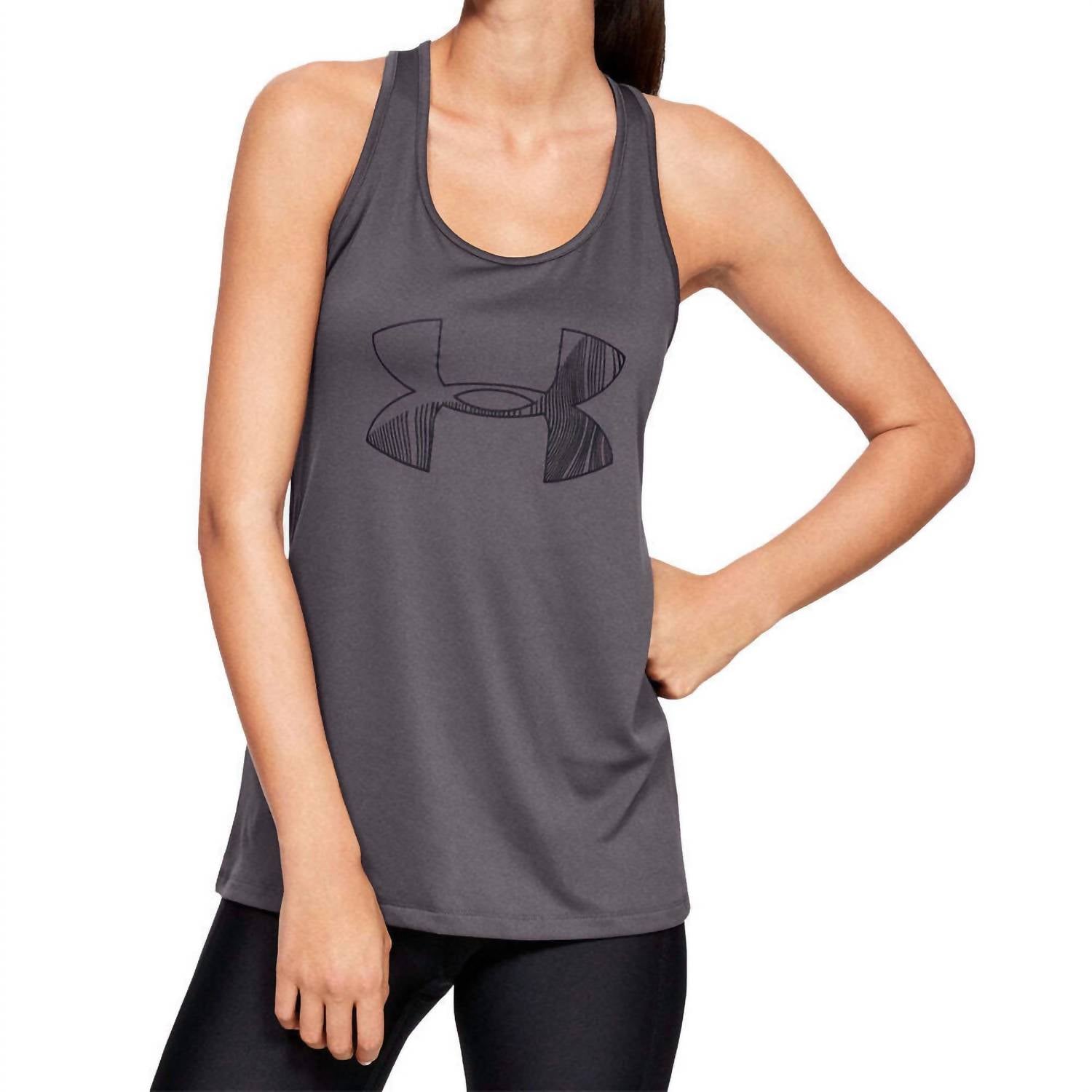 Under Armour - Activewear Petite Tech Graphic Tank Top