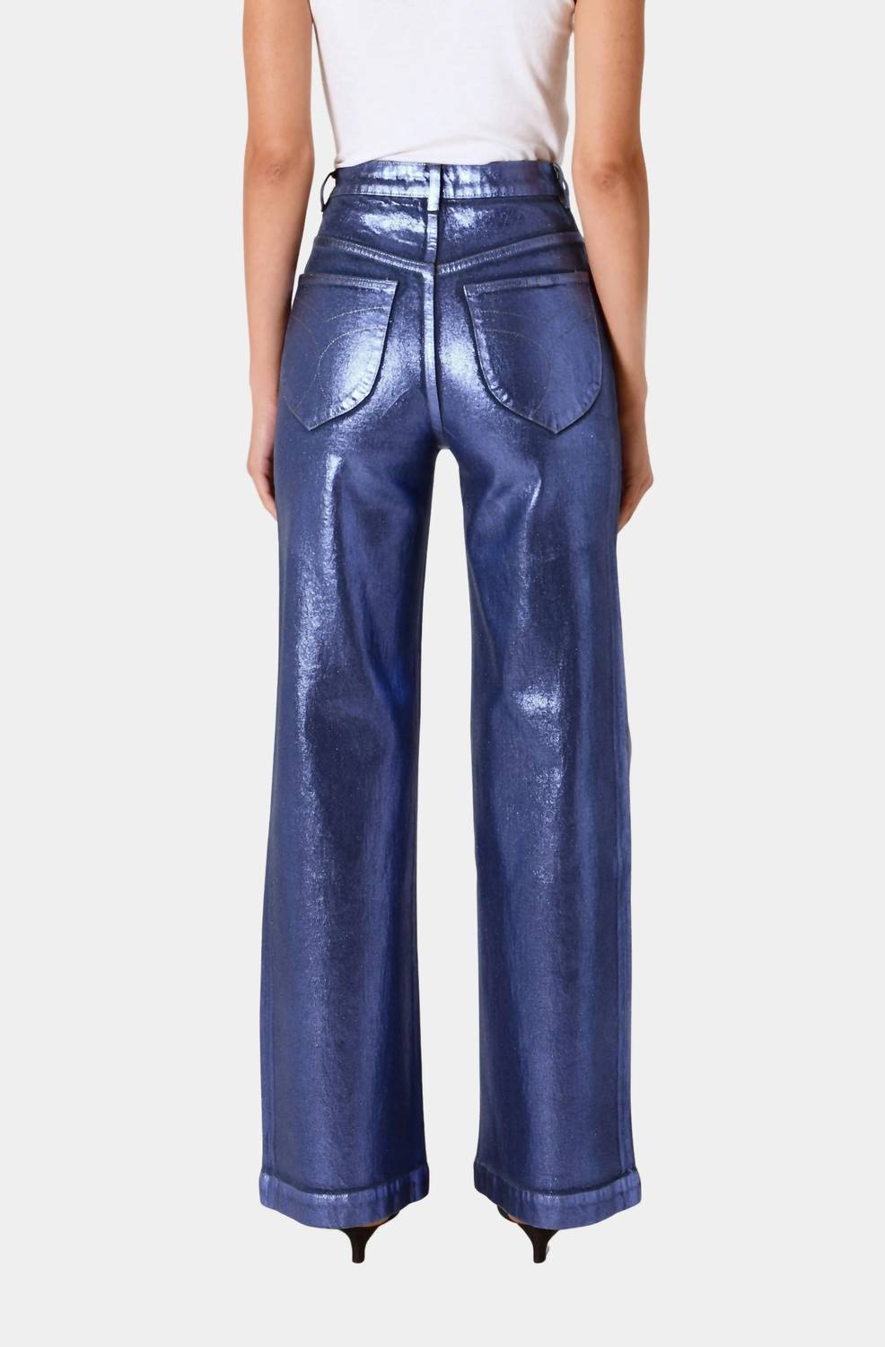 Rolla'S - Sailor Long Ruby Denim Wide Leg Pant