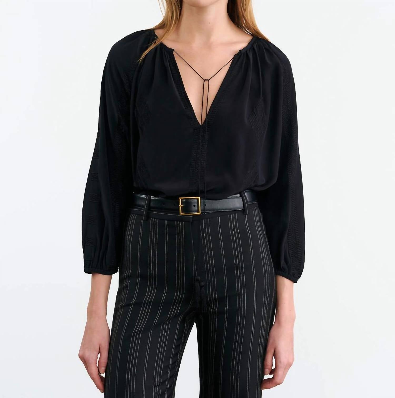 Nili Lotan - Cristo Silk Blouse