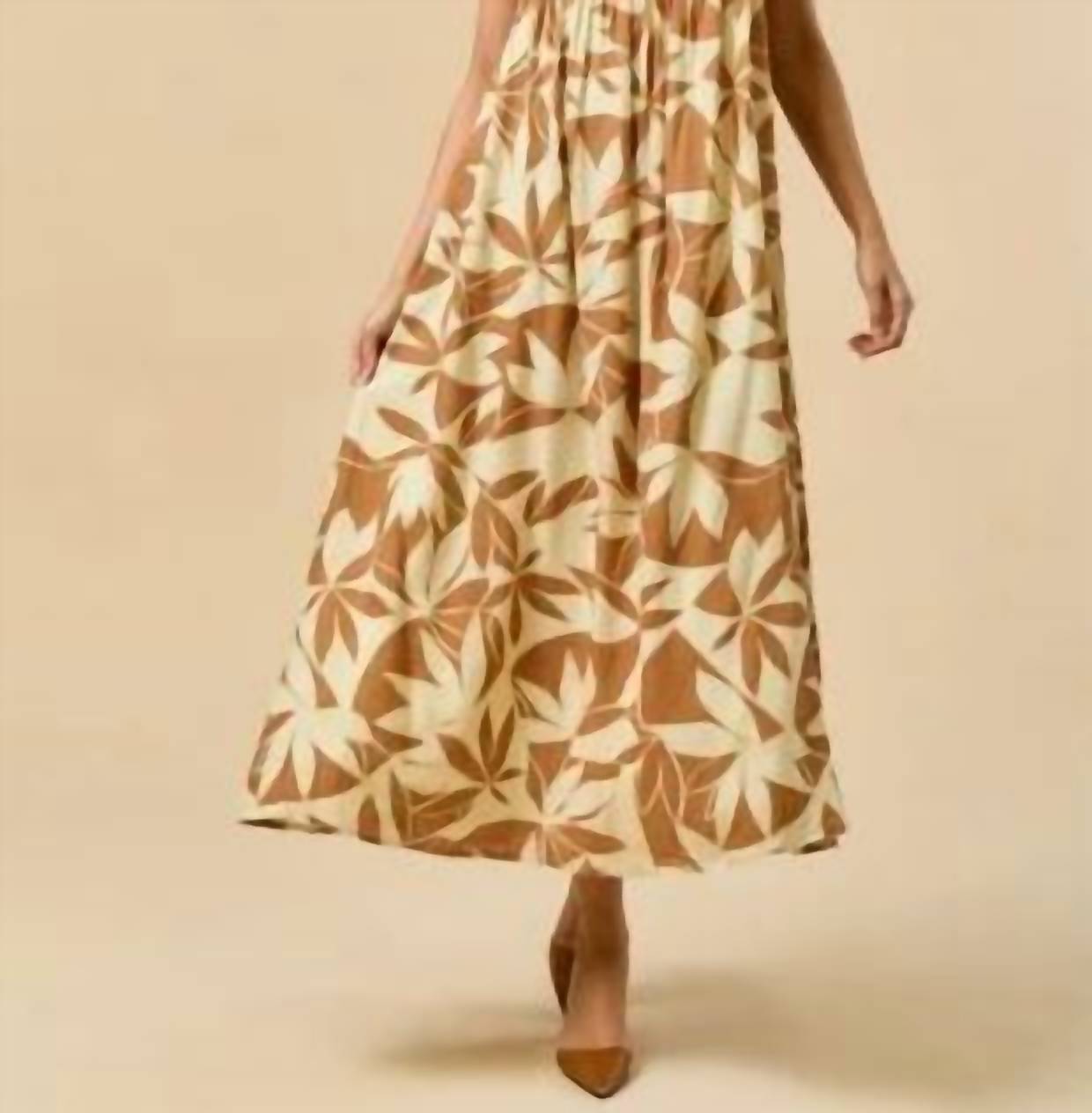 Lalavon - Limoncello Bloom Maxi Dress