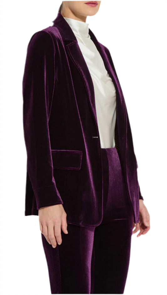 Lysse - Mercer Stretch Velvet Blazer
