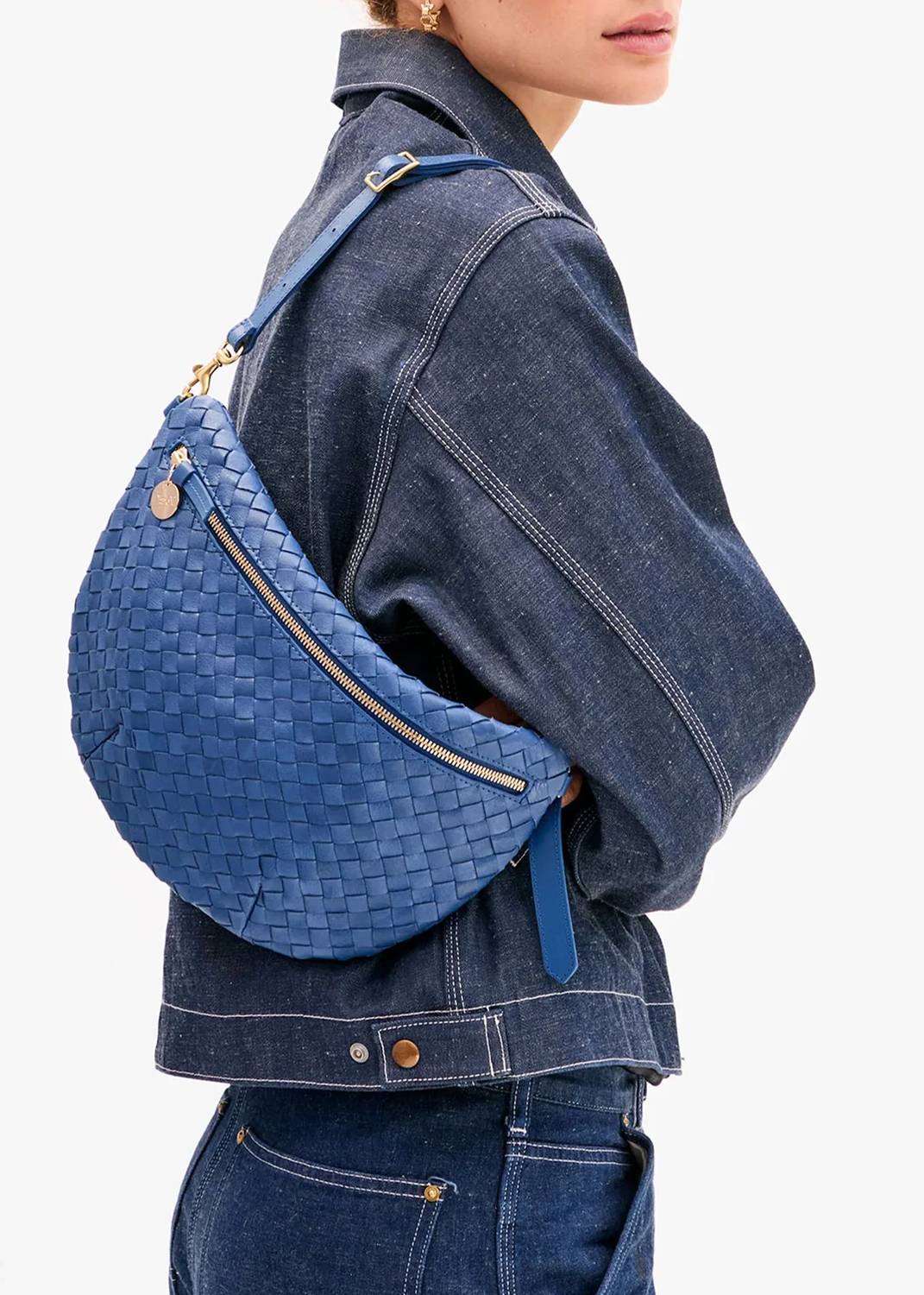 Clare V. - Women's Woven Grande Fanny Belt Bag
