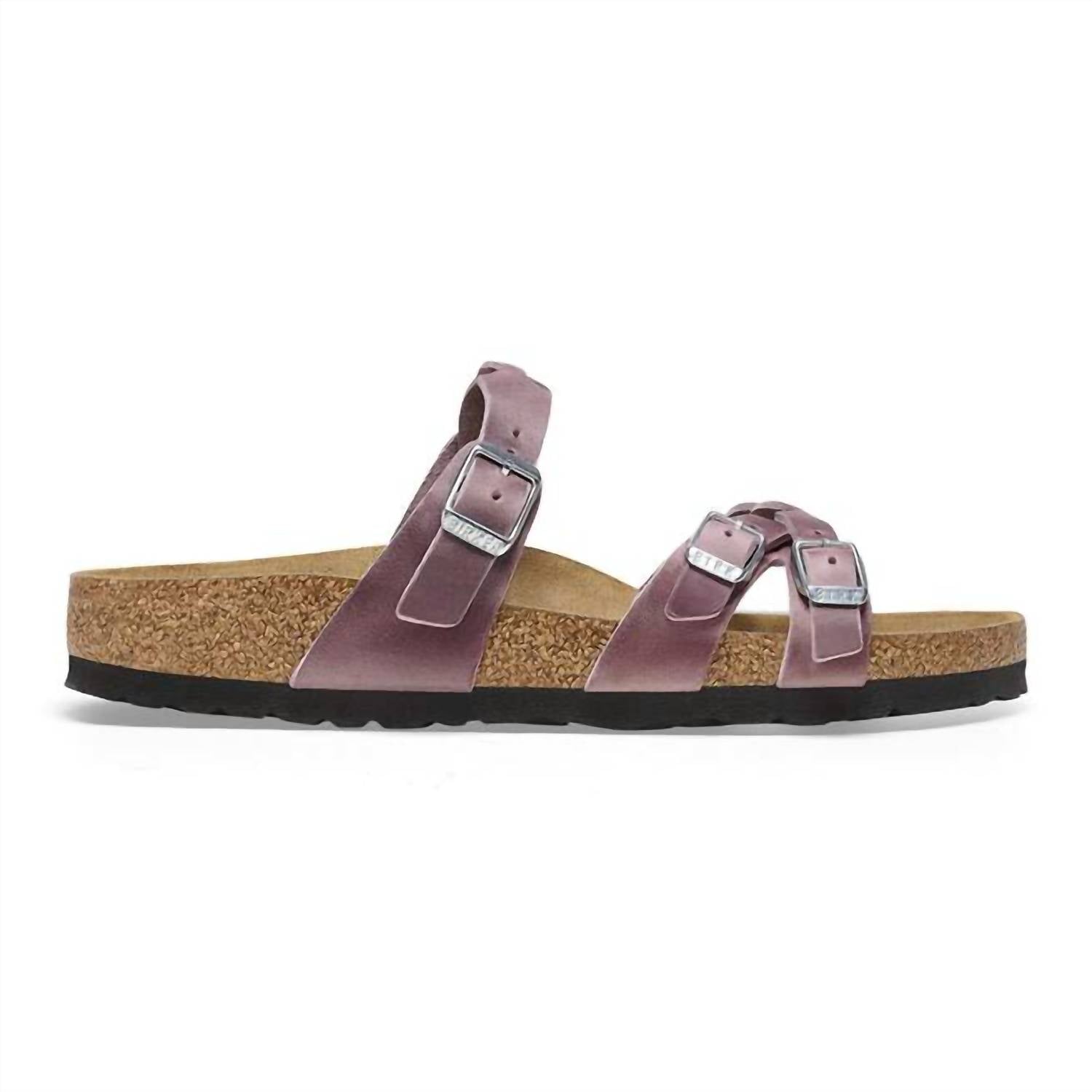 Birkenstock - Women's Franca Braided Oiled Leather Sandals