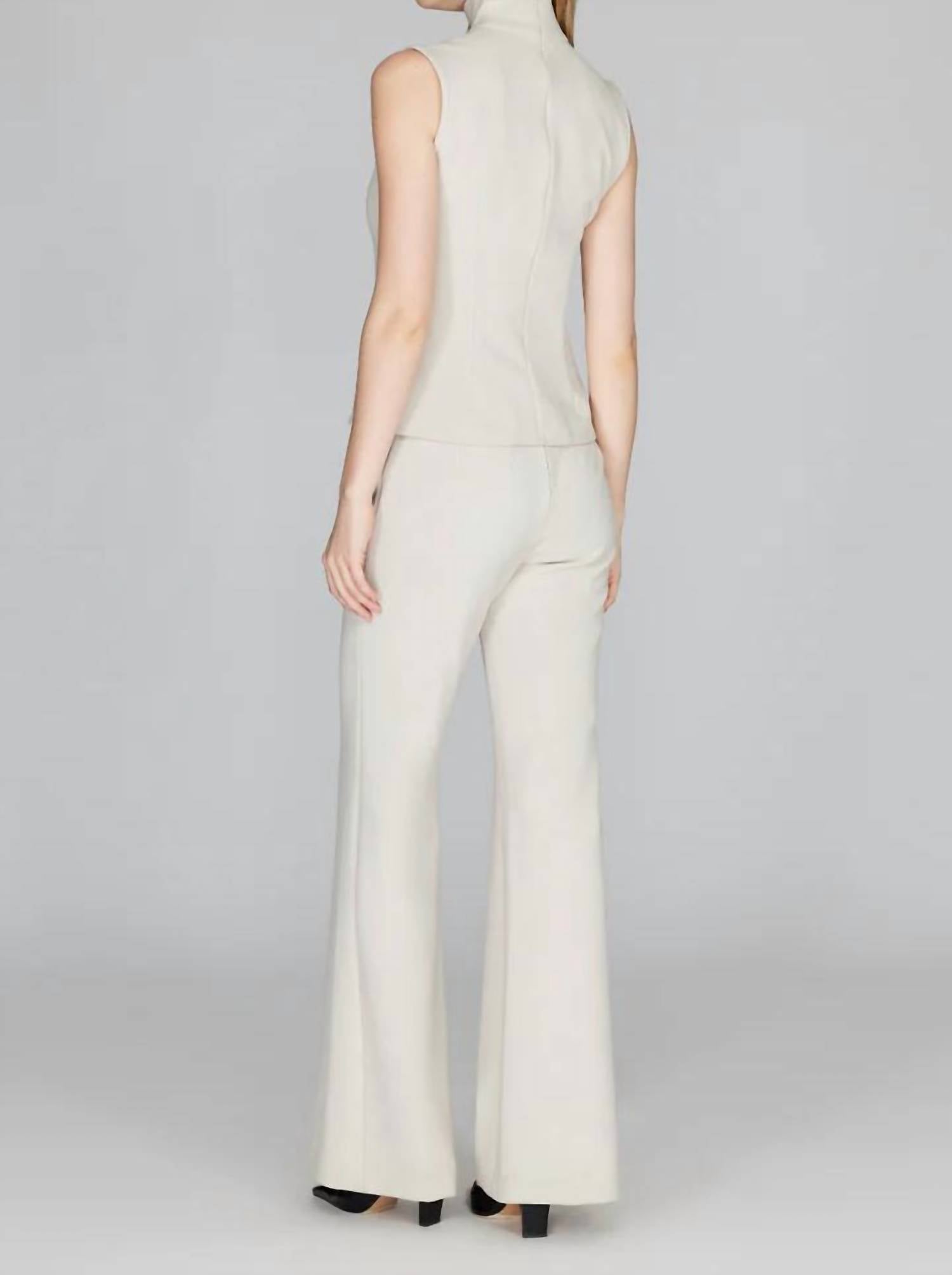 Mi Jong Lee - Back Zip Flare Pant