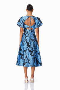 Elliatt - Kayla Brocade Cocktail Midi Dress