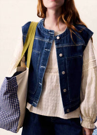 Frnch - Women's Victory Denim Vest