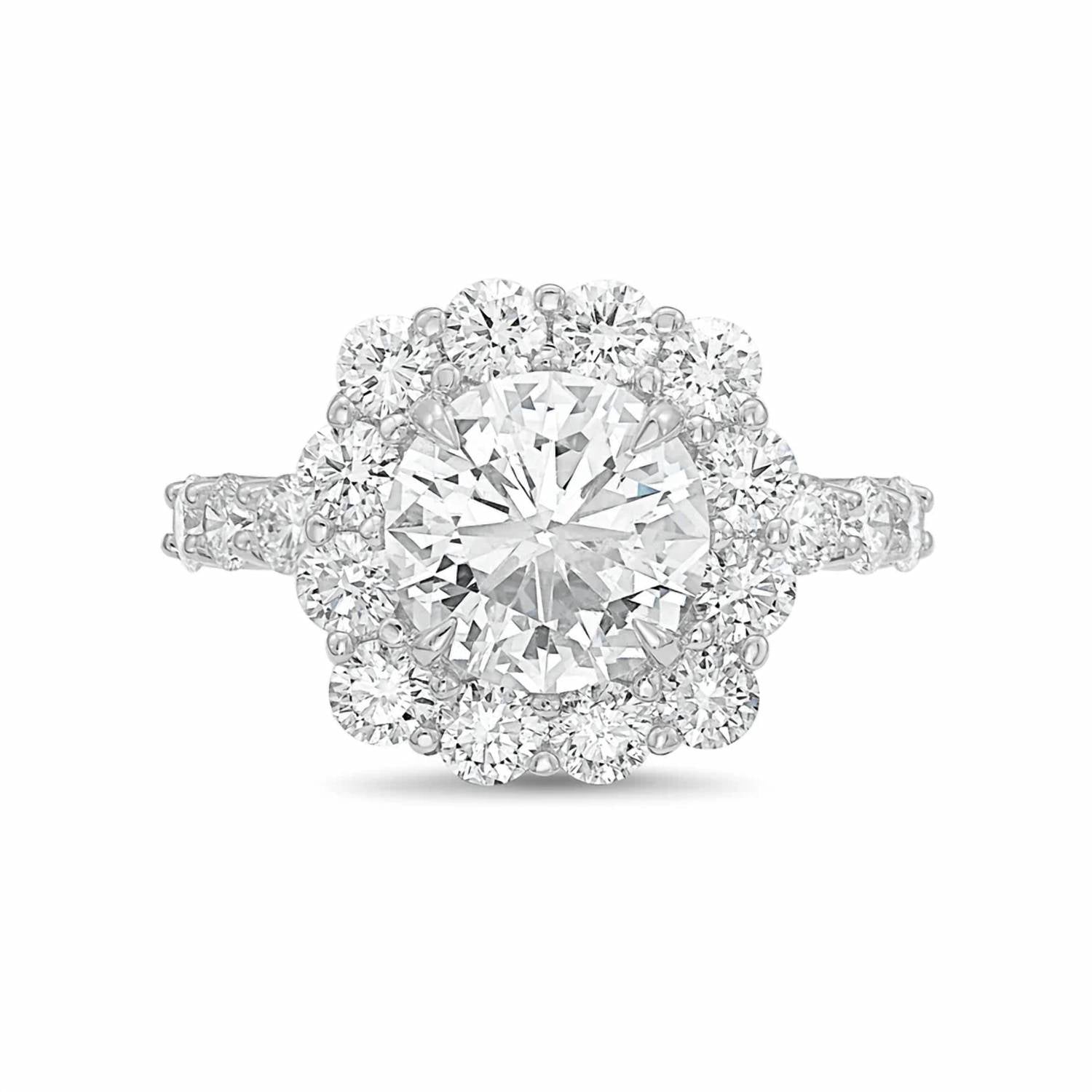 Diana M Jewels - Women's Round Lab-Grown Diamond Fashion Ring (8.00 Ct) - Elegant Plus