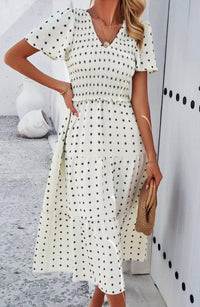 Trendsi - Smocked Midi Dress