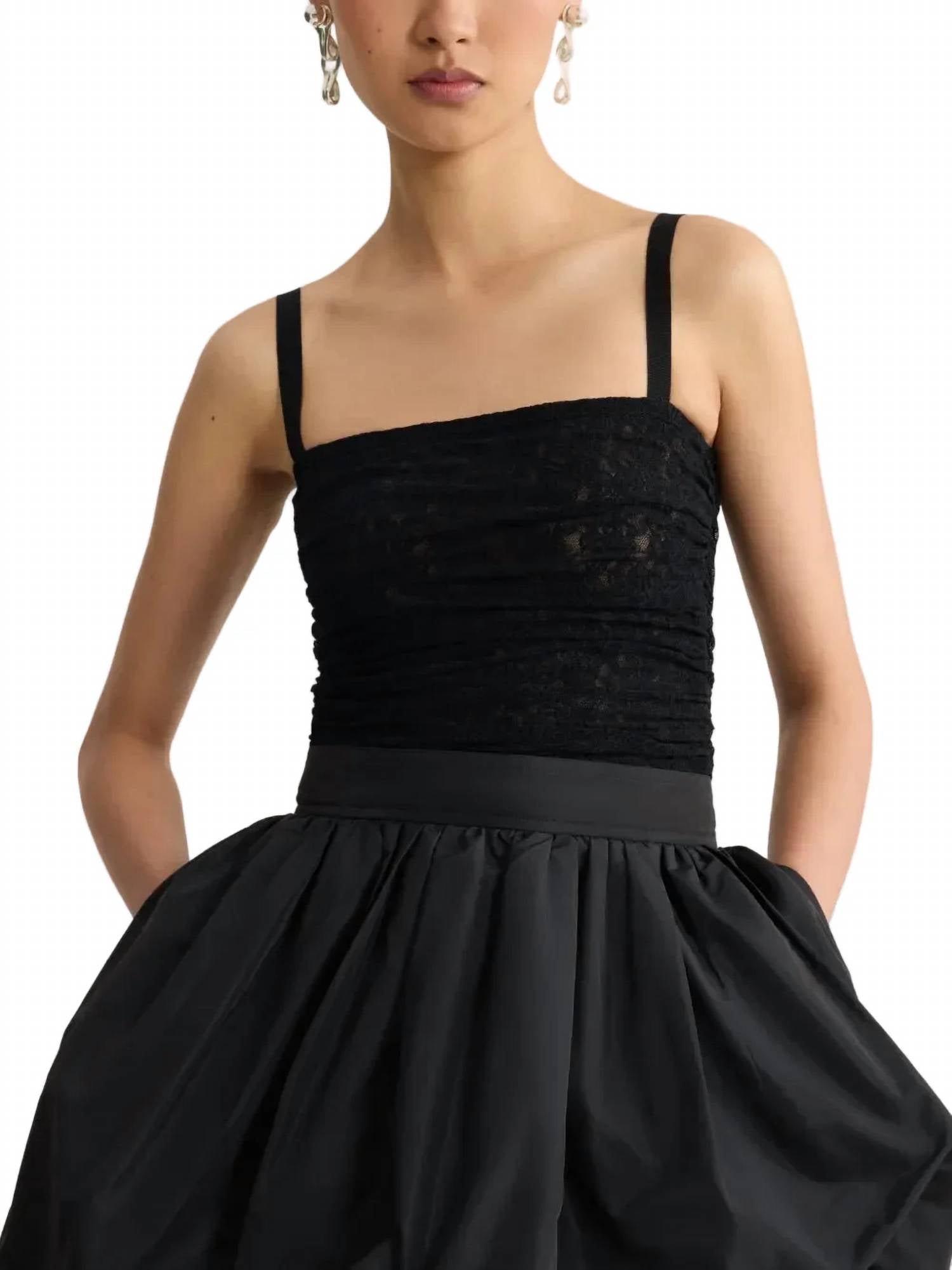 Patou - Lace detachable twinset top