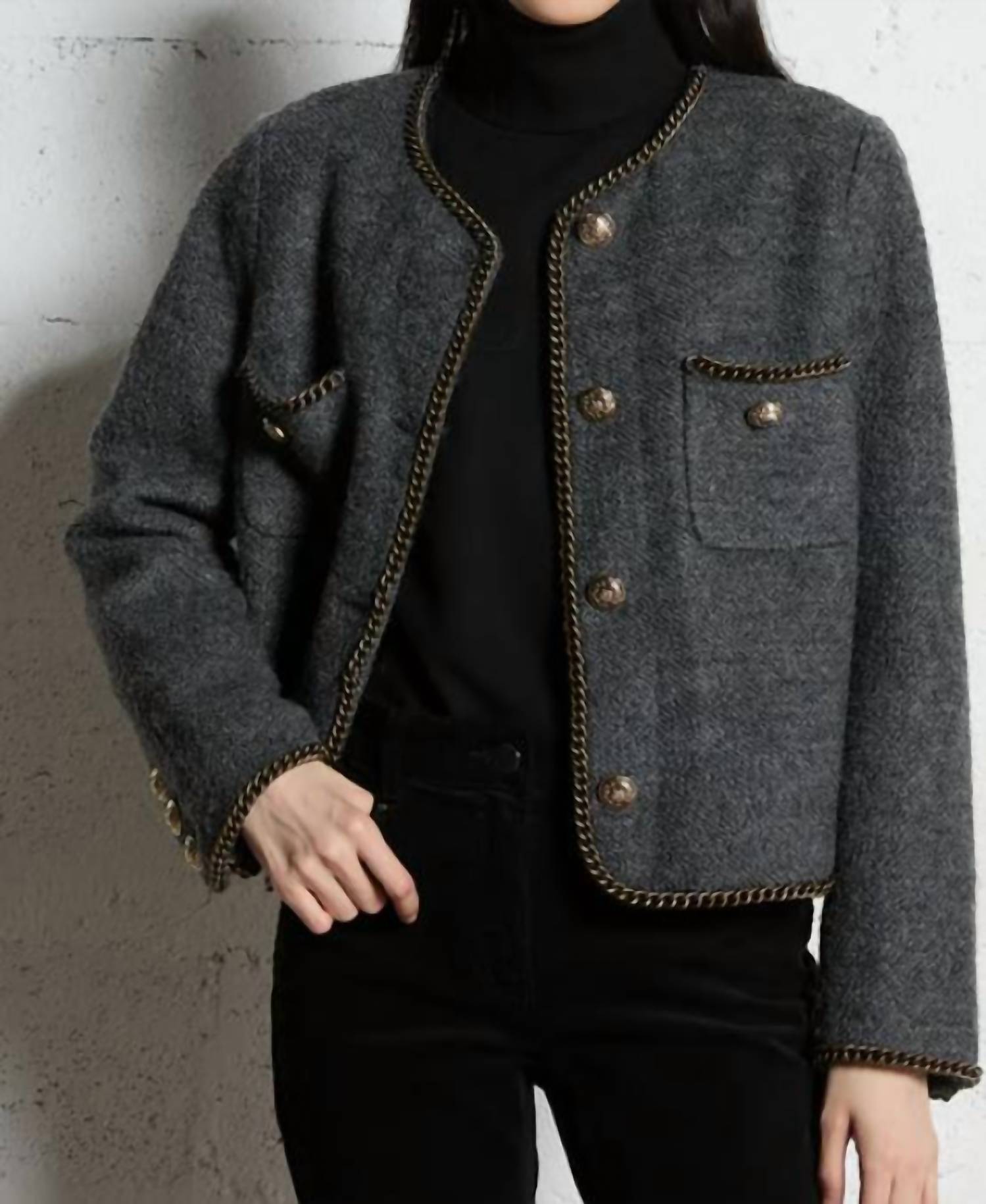 Berenice - Short Fur Lined Jacket